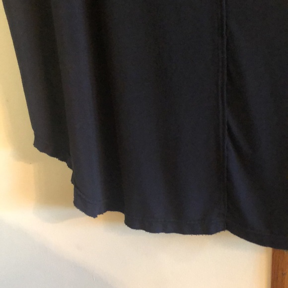 Free people oversized comfortable lightweight black long sleeve V-neck T-shirt M - Picture 4 of 5